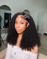 Natural Curly 13x4 HD Full Frontal Wig