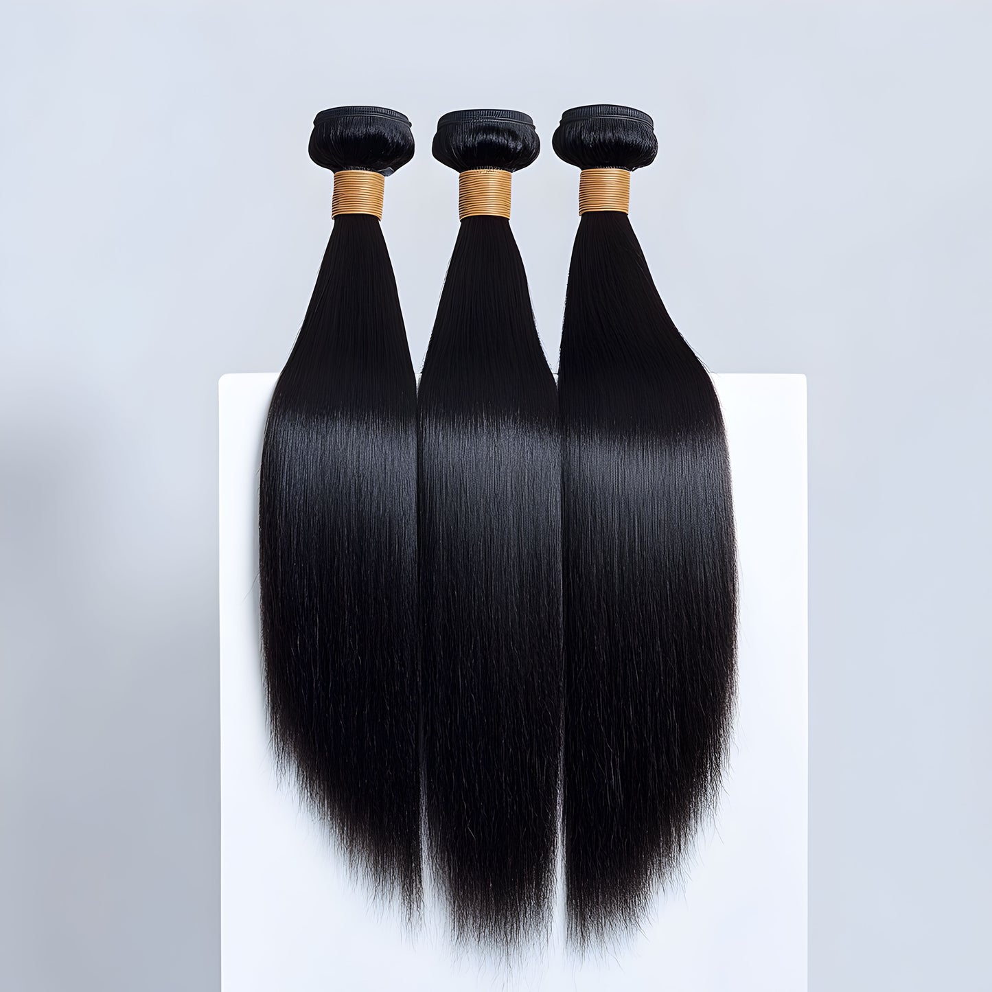Sweet Deluxe Hair Bundles 3pcs Pack Hair Straight Mink Human Hair