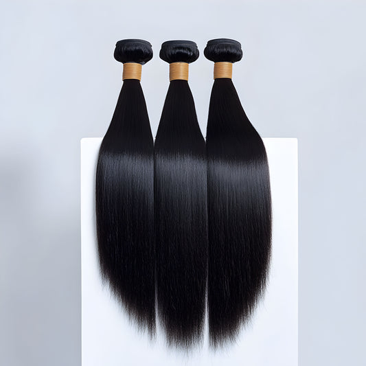 Sweet Deluxe Hair Bundles 3pcs Pack Hair Straight Mink Human Hair