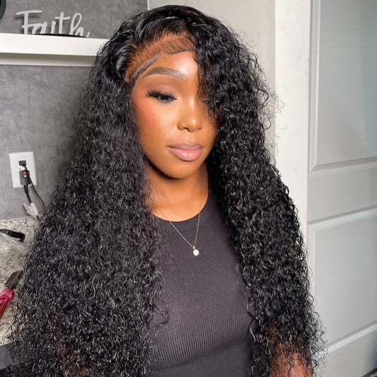 5x5 HD Glueless Deep Curly Wig