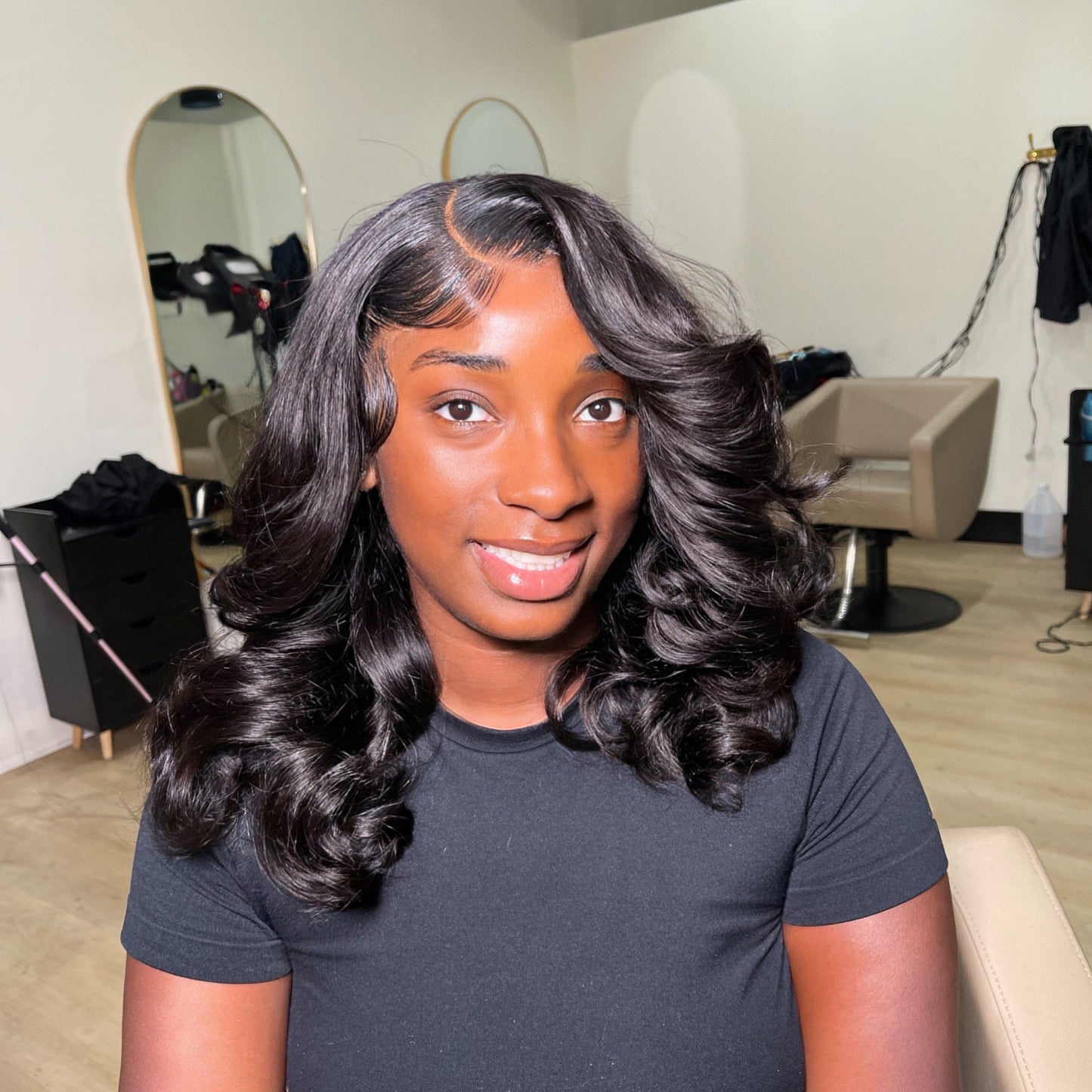 HD 5x5 Closure Body Wave Wig Thin Lace