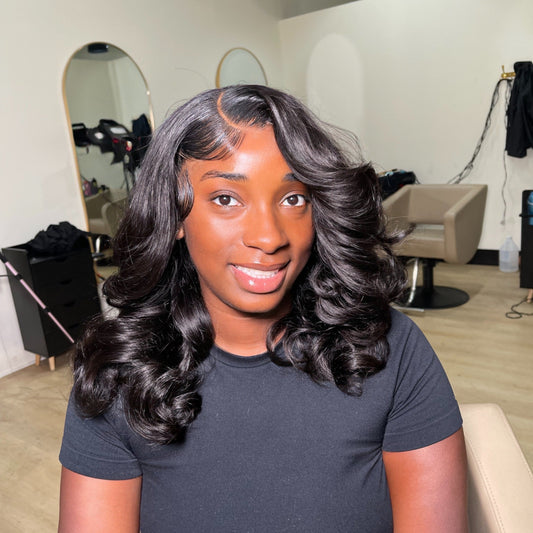 HD 5x5 Closure Body Wave Wig Thin Lace