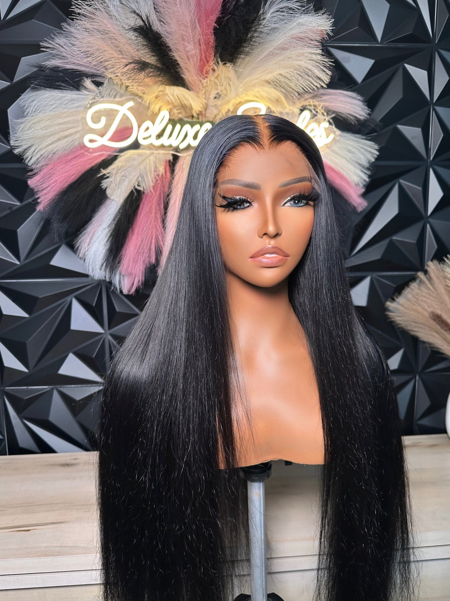5X5 HD Glueless Straight Wig