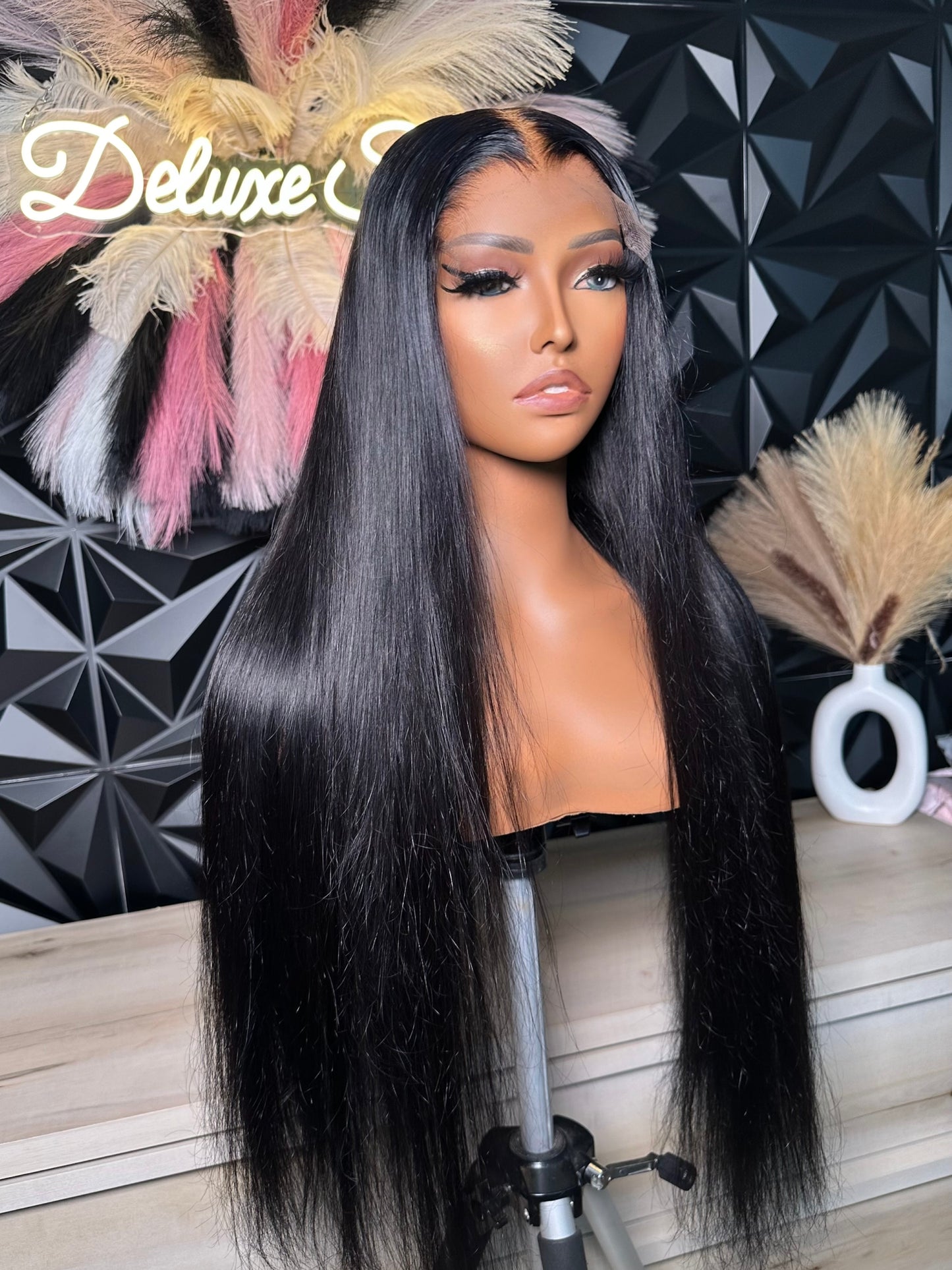 5X5 HD Glueless Straight Wig