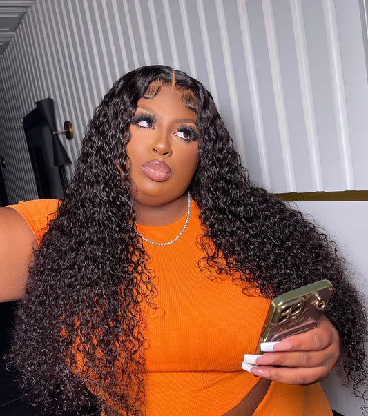 Water Wave 13x4 HD Full Frontal Wig
