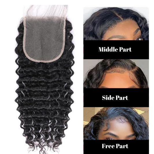 Sweet Deluxe Deep Wave 5x5 HD Lace Closure
